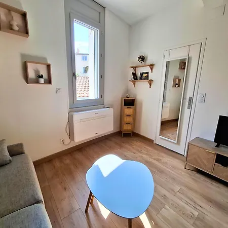 T2 Cosy Clim & Wifi - Ecusson Coeur De Lägenhet Montpellier